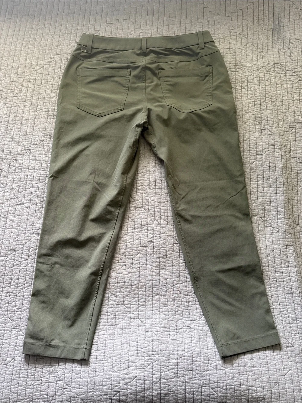 Lululemon ABC Slim-Fit Pant (31”x28”) - Olive Green - Picture 3 of 4